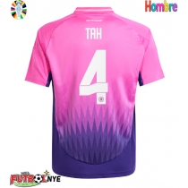 Camiseta Alemania Jonathan Tah #4 Visitante Equipación Eurocopa 2024 manga corta